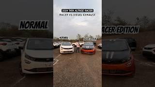 2024 Altroz Racer vs Diesel Exhaust #shorts #shortsyoutube #altrozracervsnormal