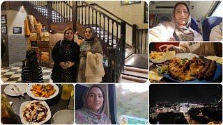 Aj Hum Ja Rahay Hain Leeds | Train Ka Safer | My Lahore Pe Dinner | @hinaz.g