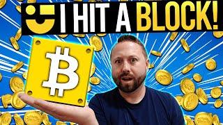 I Hit A Block! Solo Mining Bitcoin on Nicehash BTC