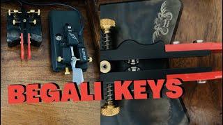 Begali Keys: HST III Single Lever and Simplex Professional