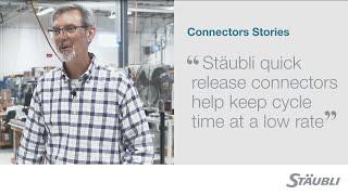 Cincinnati Test Systems relies on Stäubli's leak-tight connectors