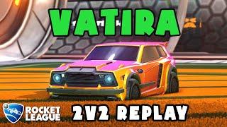 Vatira Ranked 2v2 POV #547 - Rocket League Replays