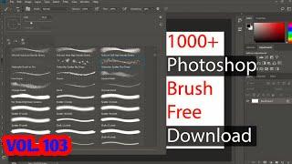 Photoshop Tutorial : How to Free Download & Install New Brushes (All Versions CC, cs6/5/4/3/2, 7.0)