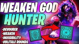 THIS NEW HUNTER Build Is Now THE BEST VOID Prismatic Build (Weakening Volatile Rounds Destiny 2)