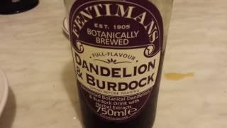 Tasting Dandelion Herbal Drink (Fentimans Botanically Brewed)