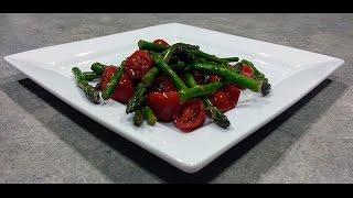 Sautéd Aparagus and Tomatoes