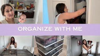 HOME ORGANIZATION IDEAS | clean and organize with me; organization motivation & home project