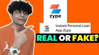 Zype Loan App Real Or Fake? Zype Loan App Review | Zype Personal Loan #instantloanapp