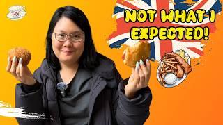 I try to eat British food for a day