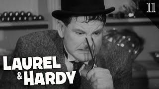 Laurel & Hardy Show | "Tit For Tat" | FULL SHORT | 1935 | Slapstick Comedy, Oscar-Nominated