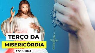 Terço da Misericórdia Ao Vivo de Hoje - 17/10/2024 | Gratos Por Mais Um Dia!