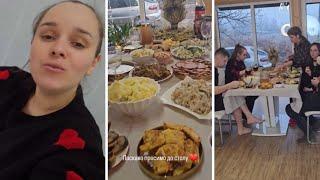 СВЕКРУХА КОЛЯДУВАТИ ПРИЇХАЛА‍СТОЛИ НАКРИВАЮ, ГОСТИМОСЯ️VLOG: 27.12.24/1