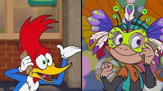 Wood Is Late for Carnaval! | Woody Woodpecker