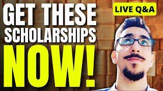 Answering Scholarship Questions - GS Livestream