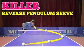 Learning KILLER Reverse Pendulum Serve | MLFM Table Tennis Tutorial