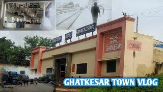 Ghatkesar railway terminal vlog | ghatkesar town2022 | Prashi Modi