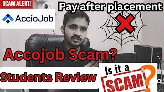 Accojob Biggest Scam | Students Review | Pay After Placement Online Scam  Don't Join Must Watch