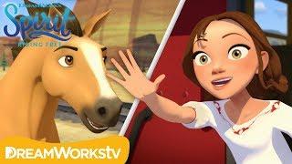 Lucky Goes to Boarding School | SPIRIT RIDING FREE | Netflix