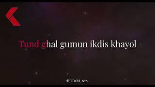 Abdumamadi Bekmamad - Khubum turd chud (karaoke)