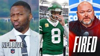 "Aaron Rodgers' next scapegoat" - Ryan Clark SHOCKED Jets fire Joe Douglas in full house cleaning