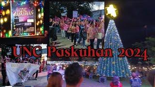 UNC Paskuhan 2024 christmas tree lighting | School of Nursing and Allied Health Sciences