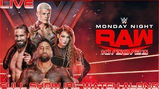 WWE Raw 10/30/23 Live Reaction JayTheInfinite Full Show IRL Watch Along