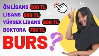 ÖNLİSANS, LİSANS, YÜKSEK LİSANS, DOKTORA BURS BAŞVURUSU | BURS VEREN KURUMLAR