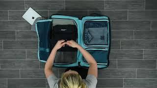 Surfanic Maxim Roller Bag 70L Turquoise SWX5001 208-805