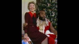 That time Nancy Reagan sat on Mr. T's lap in 1983