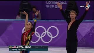 Madison Chock and Evan Bates - Olympic Games 2018. SD.