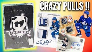 Opening a $1,200 BOX !! 2021-22 Upper Deck The Cup Hockey Box Opening !!