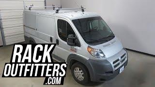 Dodge Ram ProMaster with TracRac TracVan ES 29612 Heavy Duty Ladder Rack