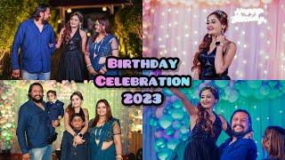 Grand Birthday Celebration 2023 in Life Of Bindass Kavya & Chikoo Baby Black Dress & Lots of Gifts