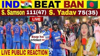 INDIA  CREATE  HISTORY 297/6 | IND VS BAN | BANGLADESH CRYING  | PUBLIC REACTION