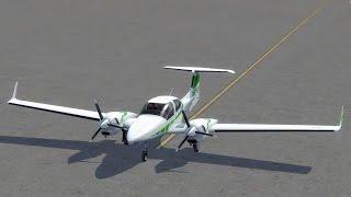 Alabeo DA42 Twin Star G1000 - tutorial with startup - Plan-G - Lake Tahoe