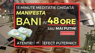 Manifestă bani în 48 de ore sau mai puțin |  Meditație ghidată [Extrem de puternică!!]