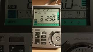 Voice of Turkey received in Toronto on a Sangean ATS909x2