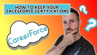 Salesforce Certification Maintenance - HOW TO LINK YOUR CERTS TO TRAILHEAD