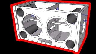 [PLAN]15" DUAL 600-HP SUB Bassreflex