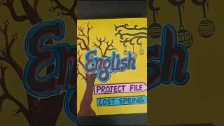 English Project On Lost Spring (Plight of street Children)Class12 #projects #lostspring #short