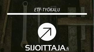 Esittelyssä Sijoittaja.fi:n ETF-työkalu