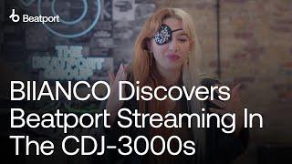 BIIANCO talks about Beatport Streaming in the CDJ-3000s