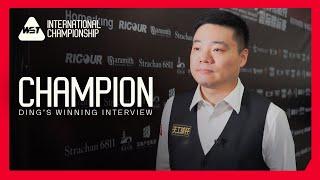 Ding Wins First Title In FIVE Years!  | International Championship 2024