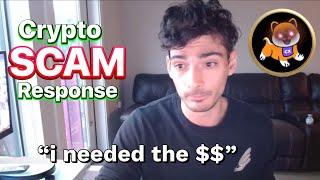 Ice Poseidon Talks About Scamming His Fans ($500,000 Crypto scam)