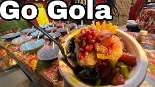 Famous Fruit Flavour Ice Gola | Malai Barf Gola of Amdavad | Best Ahmedabad Street Food #streetfood