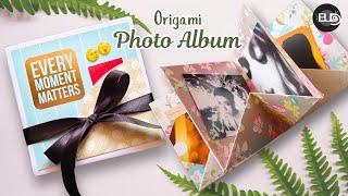 Create your Own Origami Pop-up Photo Album for Valentine & School projects | DIY Paper Gift Ideas |