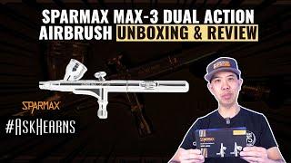 SPARMAX MAX-3 Dual Action Airbrush | Unboxing & Review | #askhearns