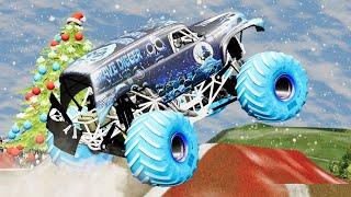 20 Truck Christmas 2024 Freestyle - BeamNG.Drive Monster Jam