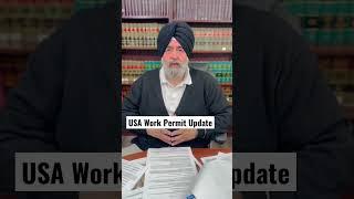 When can you Apply for USA work Permit? #shorts #workpermit #jaspreetsinghattorney