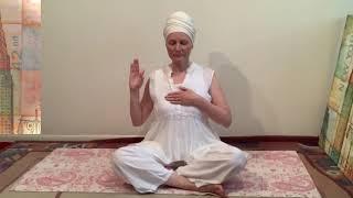 Kundalini Yoga as Taught by Yogi Bhajan. Meditation for a Calm Heart.